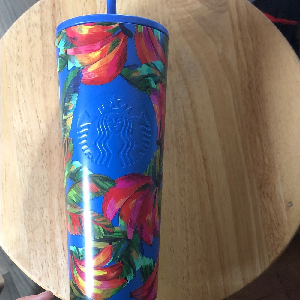 Starbucks x Farm Rio Limited Edition 24 oz stainless steel cold cup tumbler